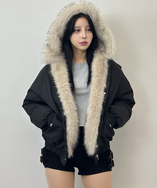 FOLLOWIN（フォロウィン） ブルゾン アウター 「2color」UNISEXファー