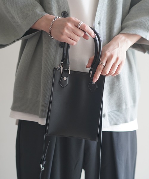 DEVICE（デバイス） ショルダーバッグ 2way スクエア ミニ ショルダー