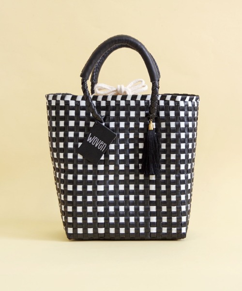 かごバッグ カゴバッグ WOVEN (ウーヴン) /ミニトート メキシコ製 ミニ