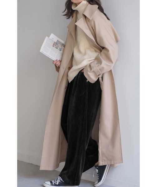 HUG.U（ハグユー） パンツ 暖かコーデュロイパンツ マイクロ起毛裏地