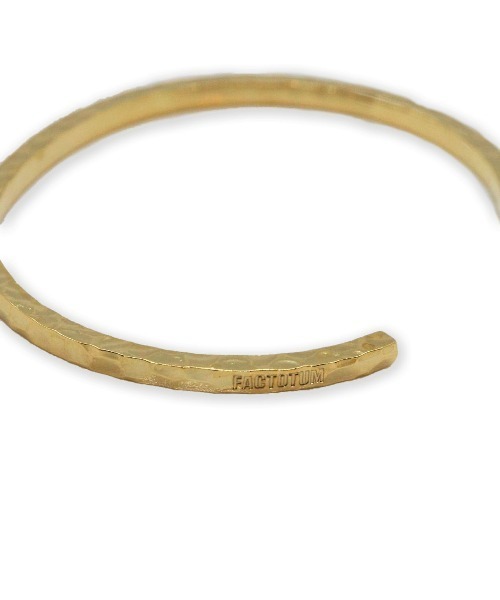 FACTOTUM（ファクトタム） バングル 「FACTOTUM」ブラスバングル/BRASS
