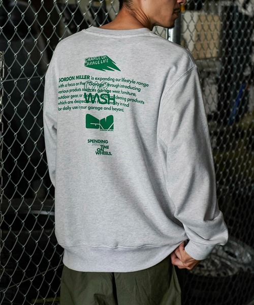 GORDON MILLER（ゴードンミラー） トレーナー スウェット スポンサー