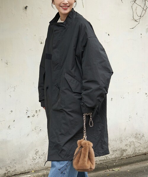 FREAK'S STORE（フリークスストア） モッズコート フリ- オリーブ