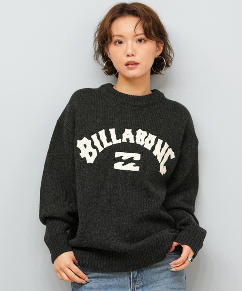 BILLABONG（ビラボン） ニット セーター ARCH LOGO JQ CREW SWEATER