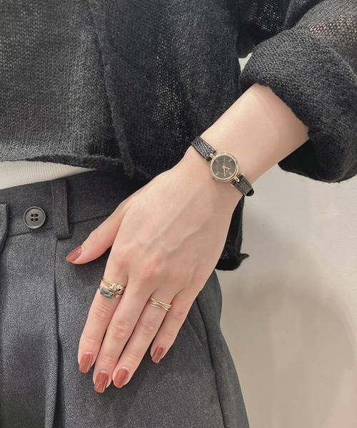 ete（エテ） 腕時計 ダイヤモンド サークルフェイス ウォッチ