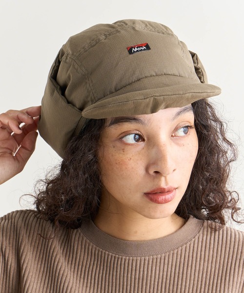 NANGA（ナンガ） キャップ 帽子 HINOC RIPSTOP DOWN EAR FLAP CAP/ヒ