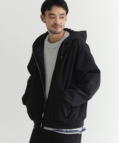 BACK NUMBER ブルゾン アウター 「BACK NUMBER」ボックスシルエット