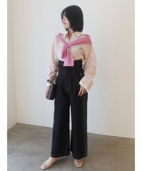 LAGUNAMOON（ラグナムーン） ブラウス シャツ 「POLO BCSコラボ