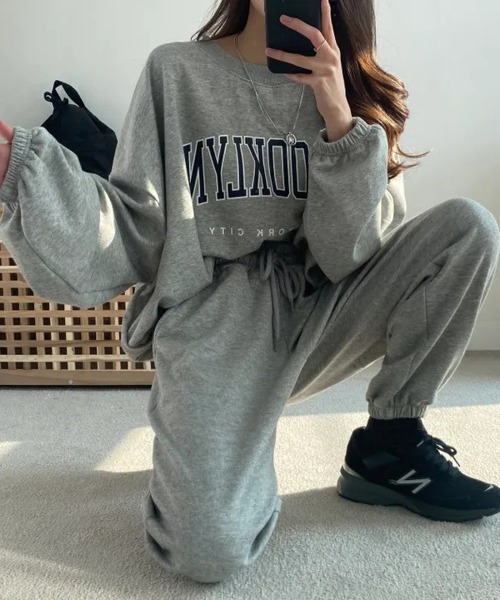 NEW GENTLEMAN トレーナー スウェット 「2点SET」BROOKLYN