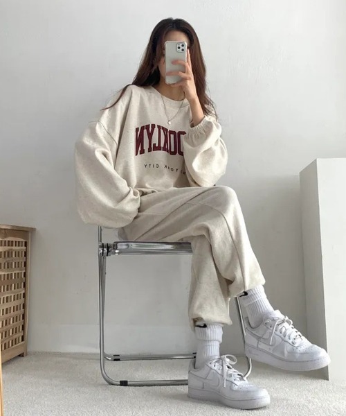 NEW GENTLEMAN トレーナー スウェット 「2点SET」BROOKLYN