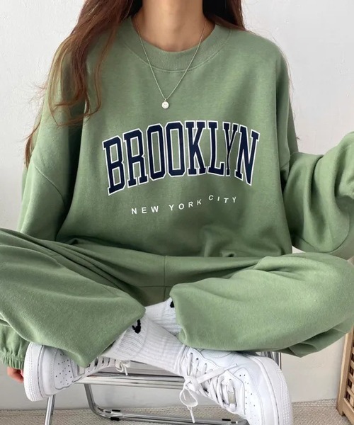 NEW GENTLEMAN トレーナー スウェット 「2点SET」BROOKLYN