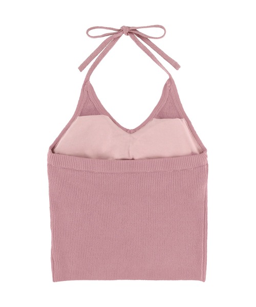 ALEXIA STAM（アリシアスタン） キャミソール Halter Neck Knit Top