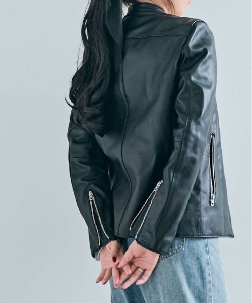 レザージャケット ライダース 日本製 リアル レザー ジャケット