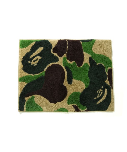 A BATHING APE（アベイシングエイプ） ラグ ラグマット ABC CAMO RUG