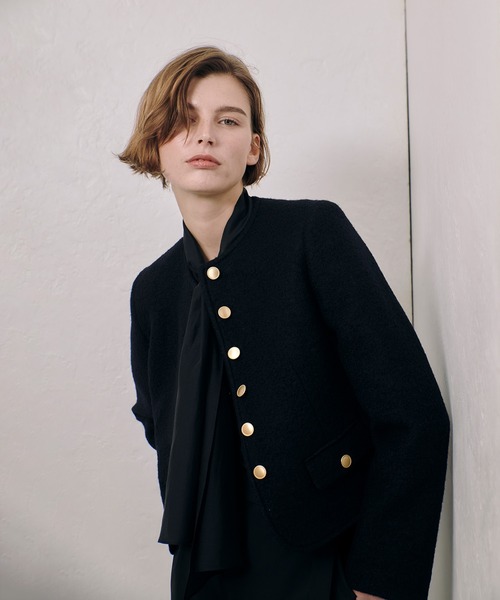 allureville（アルアバイル） ジャケット ノーカラージャケット