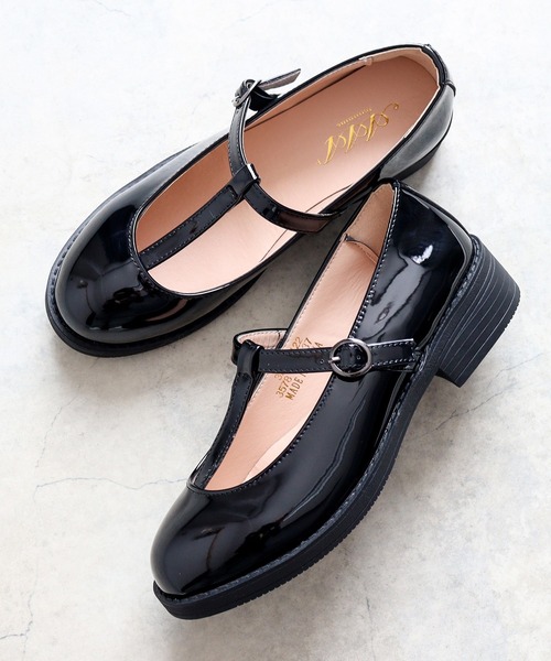 未使用級】Finn Comfort メリージェーン ストラップ 黒 23.5 未使用級