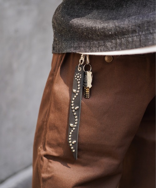 Schott N.Y.C（ショット） キーホルダー Schott/ショット/FLOWER STUDS