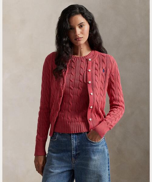 POLO RALPH LAUREN（ポロ・ラルフローレン） カーディガン ケーブル