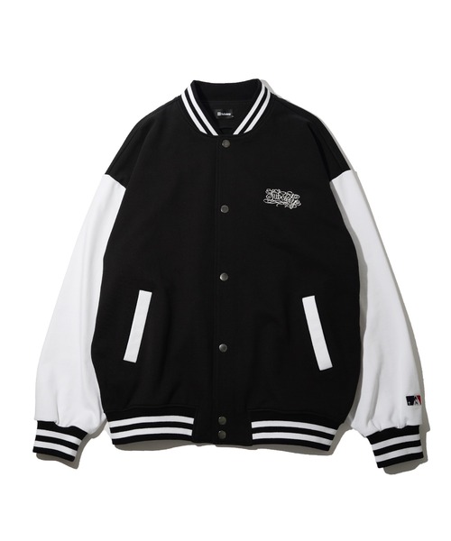 Subciety（サブサエティ） スタジャン X-LARGE ブラック×グレー メンズ