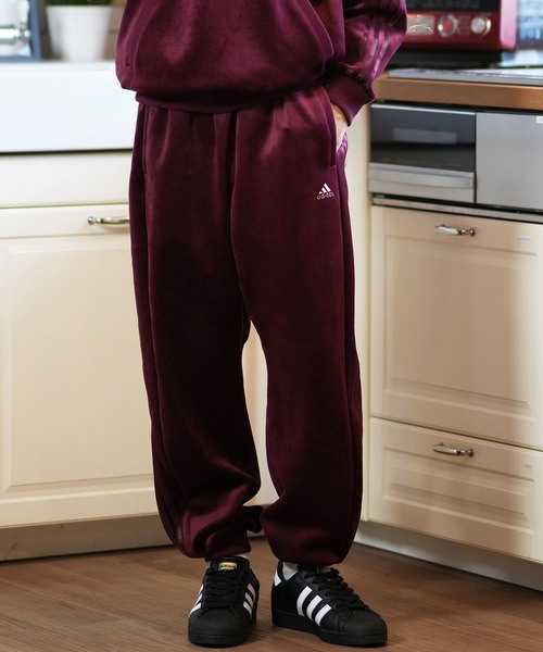 adidas（アディダス） スウェットパンツ ジャージ ベロアスウェット