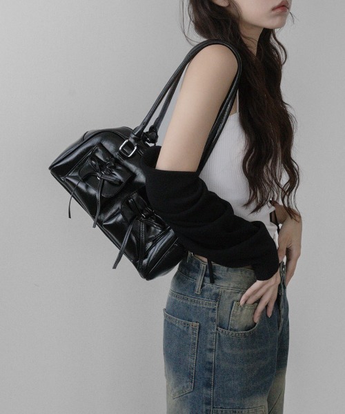 gossip!ロサンゼルス トートバッグ Y2K 「 8色展開 」 ダブルリボン