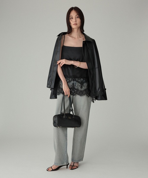 BABYLONE（バビロン） キャミソール ヘムレースキャミソール