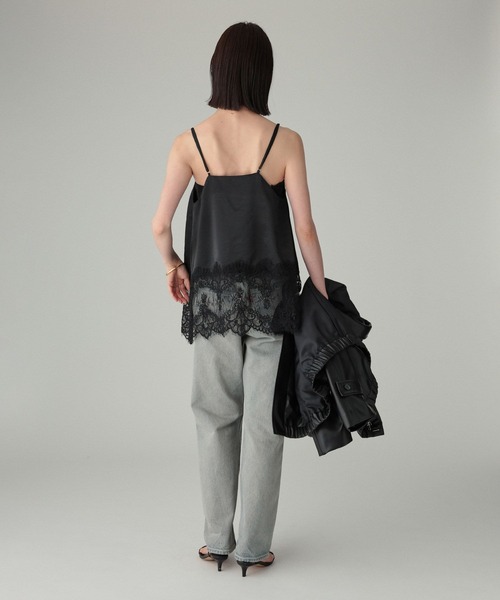 BABYLONE（バビロン） キャミソール ヘムレースキャミソール