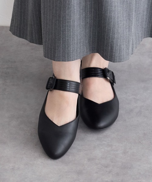 卑弥呼（HIMIKO） パンプス 「卑弥呼」2WAYベルトデザインパンプス