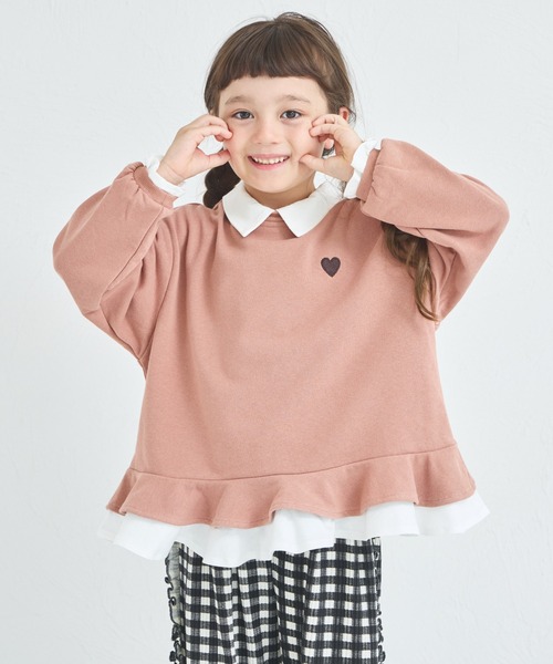 pairmanon（ペアマノン） トレーナー 「サラッとスウェット」ハート