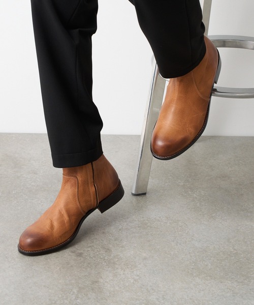 PADRONE（パドローネ） ブーツ パドローネ / SIDE ZIP BOOTS / サイド