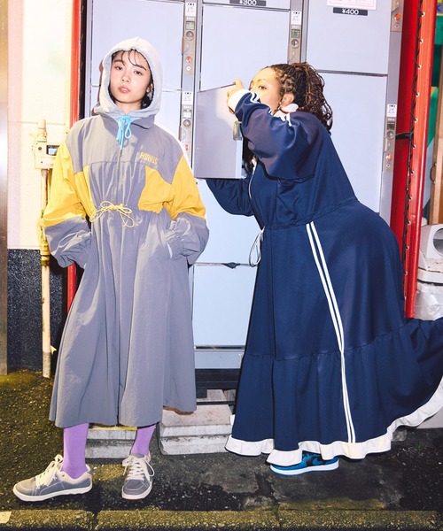 PUNYUS（プニュズ） ワンピース フリルジャージワンピース : ZOZOTOWN