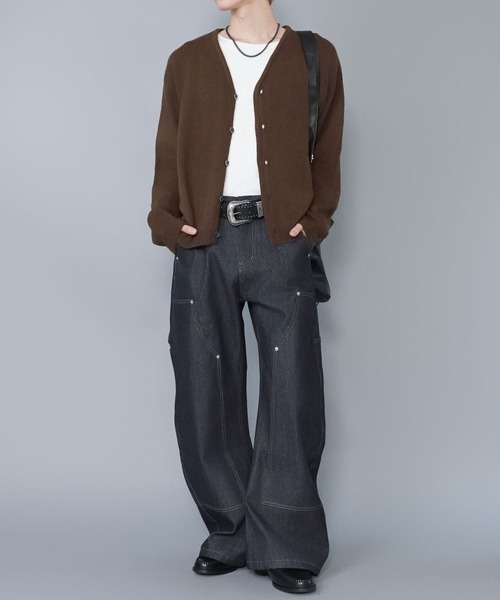 SPINNS（スピンズ） カーディガン 短丈モヘアニットカーディガン