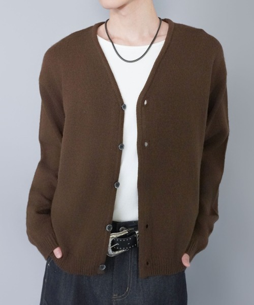 SPINNS（スピンズ） カーディガン 短丈モヘアニットカーディガン