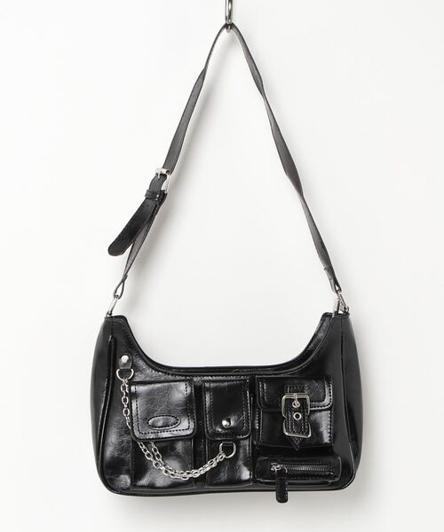 gossip!ロサンゼルス ショルダーバッグ バッグ Y2K 4アウトポケット