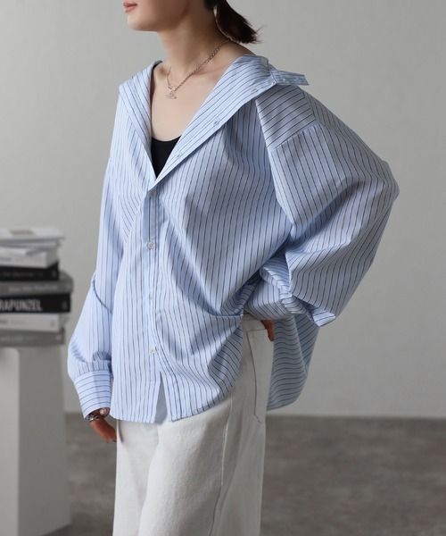 Bonjour Sagan（ボンジュールサガン） ブラウス シャツ 前後2WAY