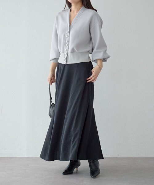 BEARDSLEY（ビアズリー） カーディガン パール釦ダンボール