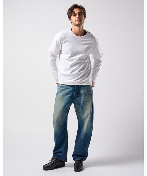 wjk ジーンズ wide banana denim (USED) メンズ : ZOZOTOWN Yahoo!店