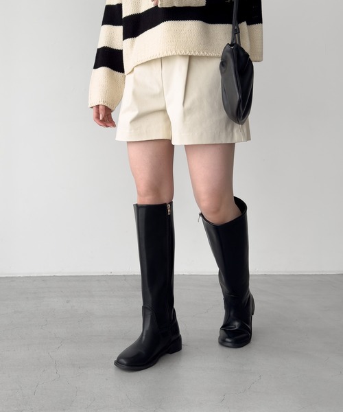 CANAL JEAN（キャナルジーン） ブーツ El mar レザーロングブーツ