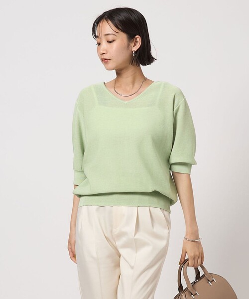 green label relaxing（グリーンレーベルリラクシング） ニット