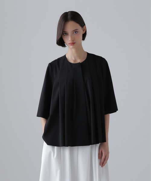 ADORE（アドーア） ジャケット ノーカラージャケット ドライタッチ