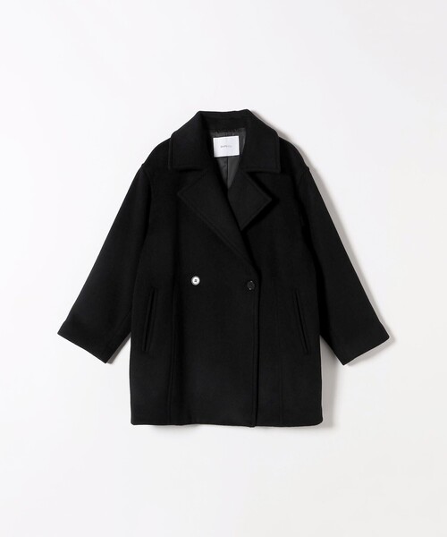 SHIPS any コート チェスターコート any: ウール コクーン テーラード