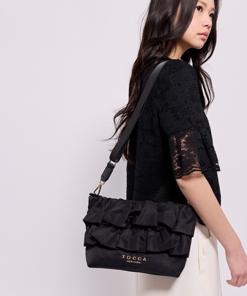 TOCCA（トッカ） ショルダーバッグ バッグ FRILL POCHETTE ポシェット