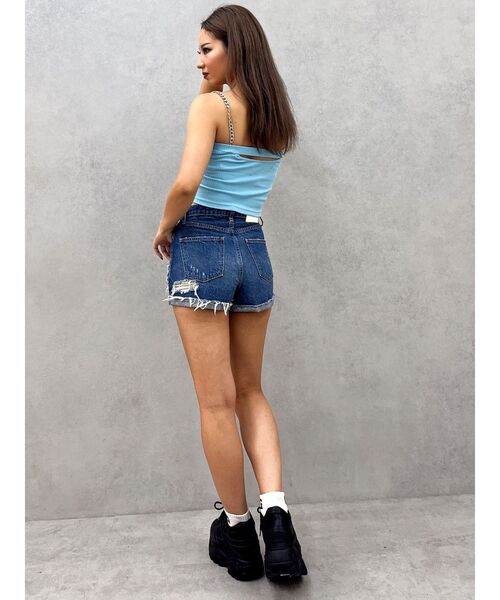 GYDA（ジェイダ） キャミソール chainストラップテレコビスチェ