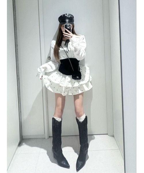 Darich（ダーリッチ） ワンピース ボリュームフレアセットアップ