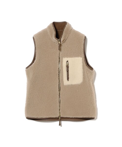 CINQUANTA（チンクワンタ） ベスト ジレ × BEAMS F / 別注 ムートン