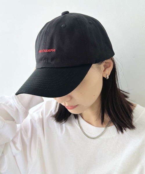 キャップ 帽子 POLO CHAMPS(ポロチャンプス)/ワンポイント刺繍