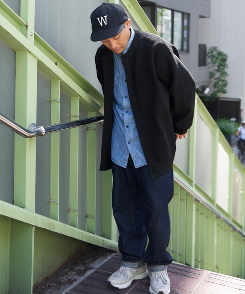 NO NEED（ノーニード） カーディガン 畦編みクルーネックカーディガン