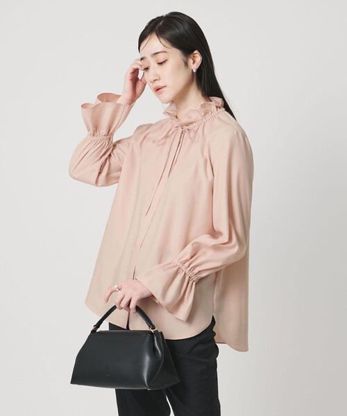 UNITED ARROWS（ユナイテッドアローズ） ブラウス シャツ フリルカラー