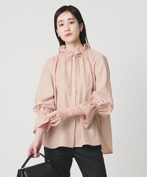 UNITED ARROWS（ユナイテッドアローズ） ブラウス シャツ フリルカラー