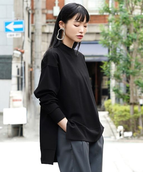 zootie（ズーティー） tシャツ ダンボールニット「サイドスリットプル